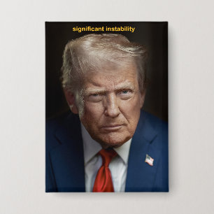 Badge Bouton Trump