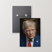Badge Bouton Trump (Recto/Verso)