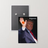 Badge Bouton Trump (Recto/Verso)