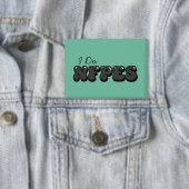 Badge Bouton vert clair "Je fais des NFPE" (Insitu)
