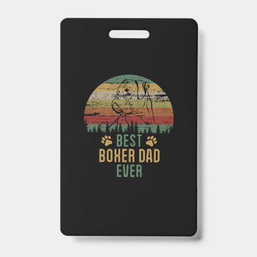 Badge Boxer papa (Avant)