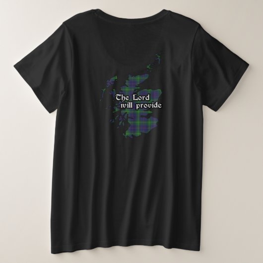 Badge Boyle Clan et Tartan femmes (Design dos)