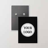 Badge Branché, élégant et élégant (Recto/Verso)