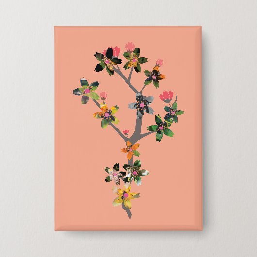 Badge Branches d'insectes (Recto)