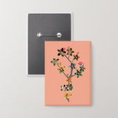 Badge Branches d'insectes (Recto/Verso)