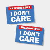 Badge Breaking News (Avant & arrière)
