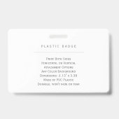 Badge Bricolage - (Arrière)