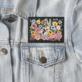 Badge Broderie graphique florale de BUGS BUNNY™ (Insitu)