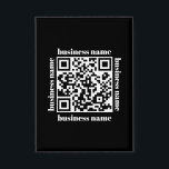 Badge budget minimalist QR Code Business Keychain<br><div class="desc">a budget Qr minimalist design suitable for businesses !</div>