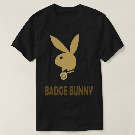 Badge Bunny T-shirt (Design voorkant)