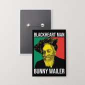 Badge Bunny Wailer Légende Reggae Rasta Jamaïque Roots  (Recto/Verso)