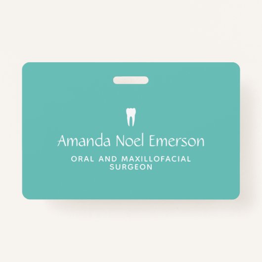 Badge Bureau dentaire (Devant)