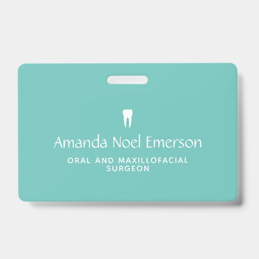 Badge Cabinet Dentaire (Avant)