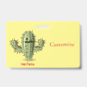 Badge Cactus Irate Hérissé Thunder_Cove