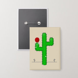 Badge Cactus rend parfait