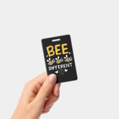 Badge Cadeau d'apiculteur | Abeille Différente (Manuel / portable)