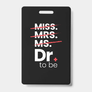 Badge Cadeau de fin d'études Futur Docteur