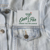 Badge Cadeau de golf au-dessus du par et sous influence (Insitu)