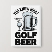 Cadeau de golfeur de bière drôle humour de bière g