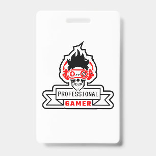 Badge Cadeau de joueur Joueur professionnel