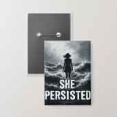 Badge cadeau de jour pour femmes (Recto/Verso)