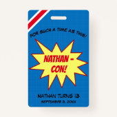 Badge Cadeau de passage de l'escroquerie VIP de héros de (Dos)