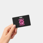 Badge Cadeau de pompier | Pompier pour une guérison (Manuel / portable)