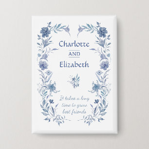 Badge Cadeau de souvenir élégant pour meilleur ami avec