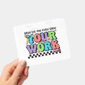 Badge Cadeau pour Enseignant | Franchement, As-Tu Même M (Manuel / portable)