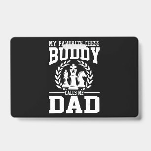 Badge Cadeau pour homme Mon meilleur ami aux échecs m'ap