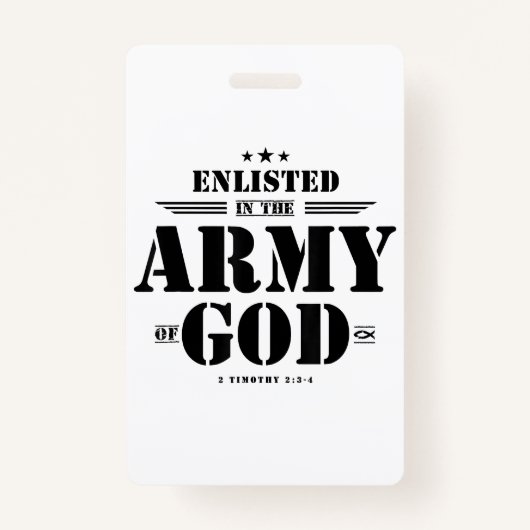 Badge Cadeaux chrétiens Bible verset biblique Écritures (Devant)