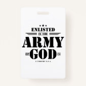 Badge Cadeaux chrétiens Bible verset biblique Écritures (Dos)