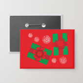 Badge Cadeaux de Noël (Recto/Verso)