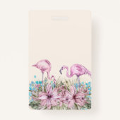 Badge Cadeaux de PLANIFICATION pour mariée - Thème Flama (Dos)