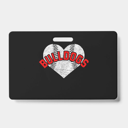 Badge Cadeaux d'équipe de baseball et de softball de lyc (Avant)