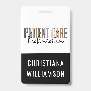 Badge Cadeaux personnalisés pour technicien(ne) de soins
