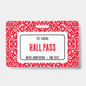 Badge Cahier de composition Classe Billets de couloir Ro (Avant)