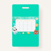 Badge Calendrier scolaire (Devant)