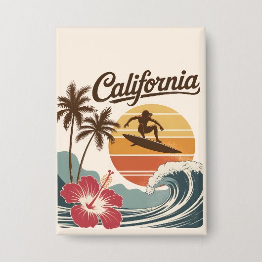 Badge Californie (Recto)