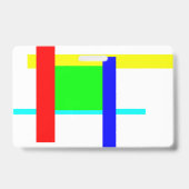 Badge Câlin coloré (Arrière)