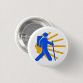 Badge Camino de Santiago (Devant & derrière)