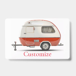 Badge Camper Teardrop Classic Retro Thunder_Cove