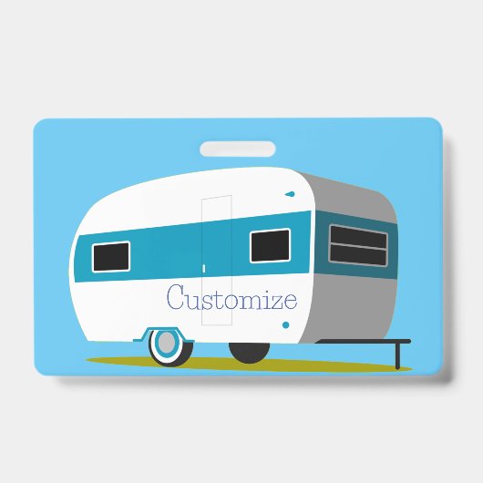 Badge Caravane Camping-car VR Thunder_Cove (Avant)