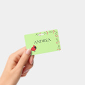 Badge Cardinal Rouge Cardinal Cardinal aux Fleurs (À main)