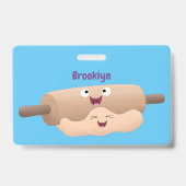 Badge Caricature à pâte molle et à pâte molle (Arrière)