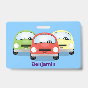 Badge Caricature de voitures Cute kawaii