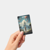 Badge Caricature monstre classique (Manuel / portable)