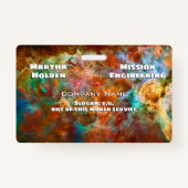 Badge Carina Nebula dans la constellation Navis Argo (Devant)