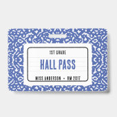 Badge Carnet de composition Salle de classe Laisser-pass (Avant)