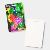 Badge Carpes illuminées (Avant & arrière)